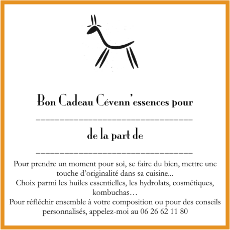 bon cadeau cevenn'essences