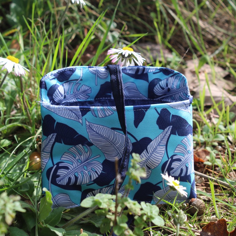 Pochette de transport pour savon Feuilles