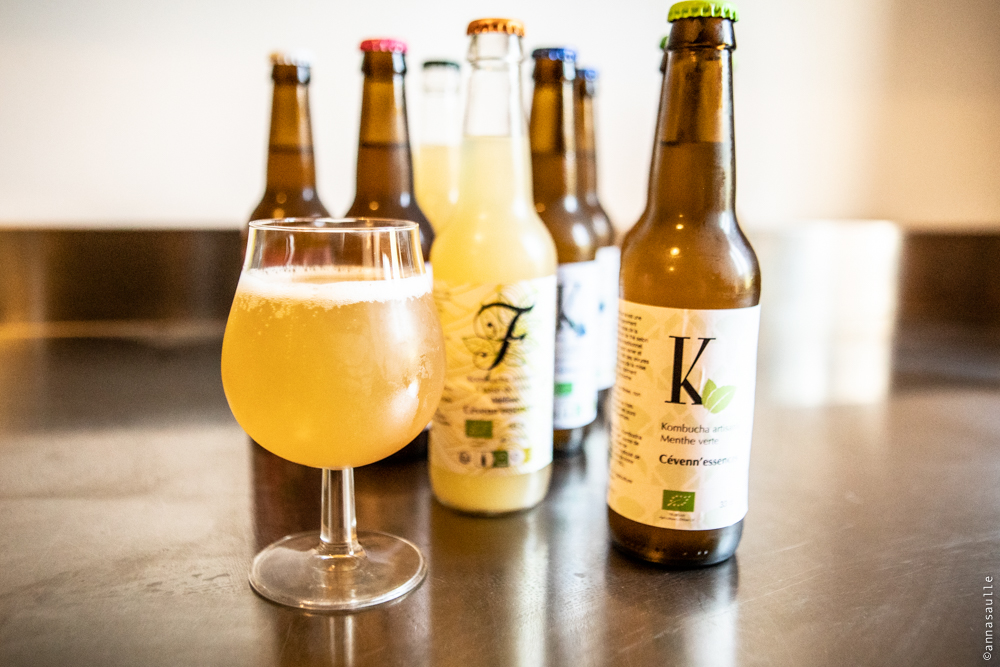 Gamme de kombucha Cévenn'essences